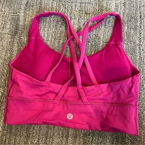 Lululemon energy longline sports bra in size 6.